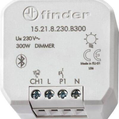 Finder 15.81.8.230.0500 - Relè passo-passo con dimmer, 230 VAC 500 W - LiD  Design