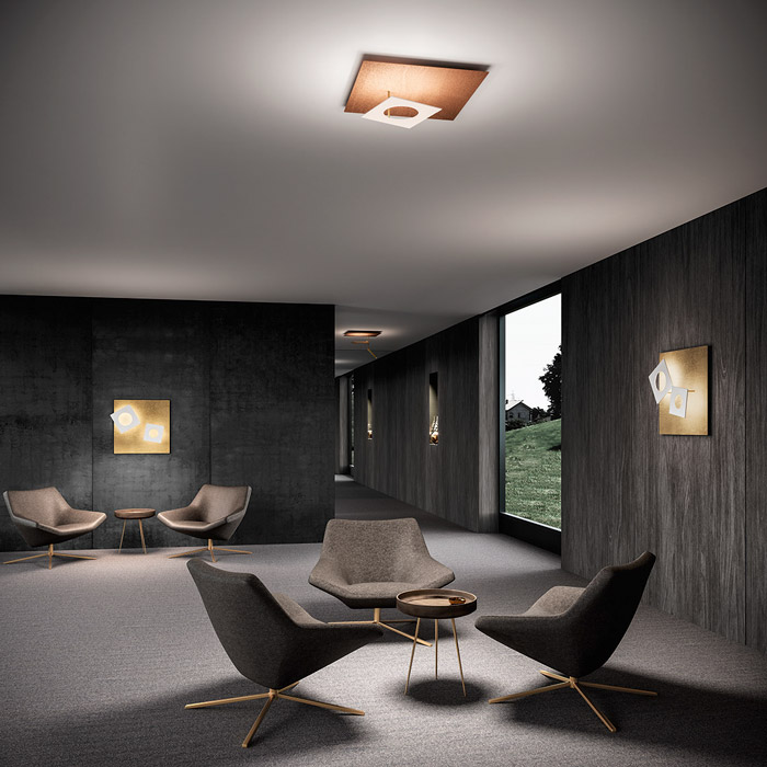 Alu plafoniera - Zafferano Ai Lati Lights - Soffitto - Progetti in Luce