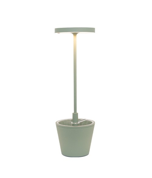 Zafferano Poldina pro Lampada da Tavolo Salvia 38 cm – Le Gioie