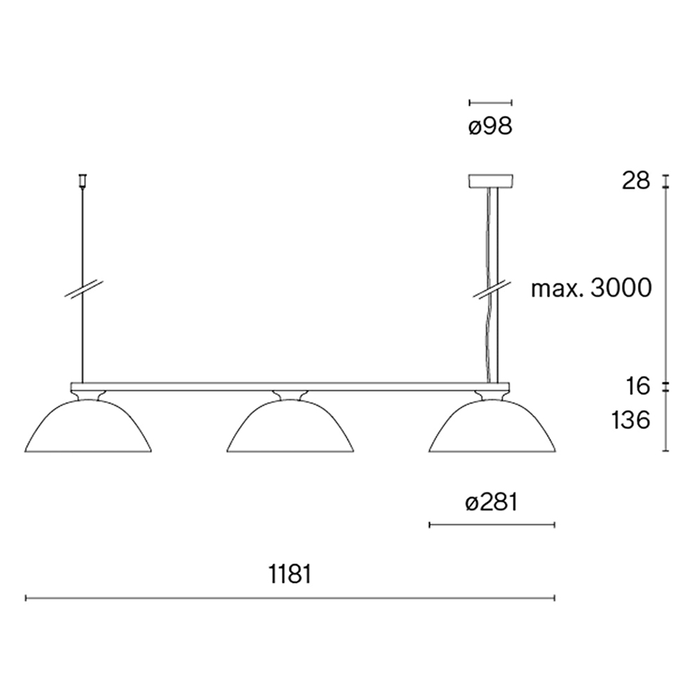 Wästberg Lampada con morsetto w103 Sempé c, nera