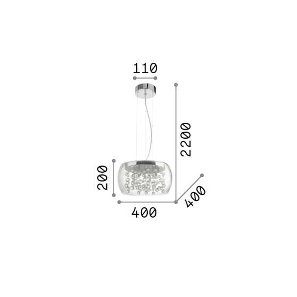 Marino Cristal PRO T38LED 15W 3000k ALTA EFFICIENZA E27 DIMMERABILE 21589 -  per Lampada Flos IC - LiD Design